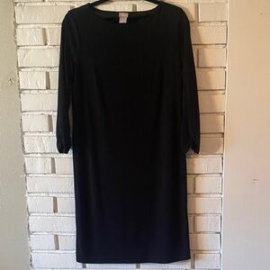 Chico’s Black Sheath Dress